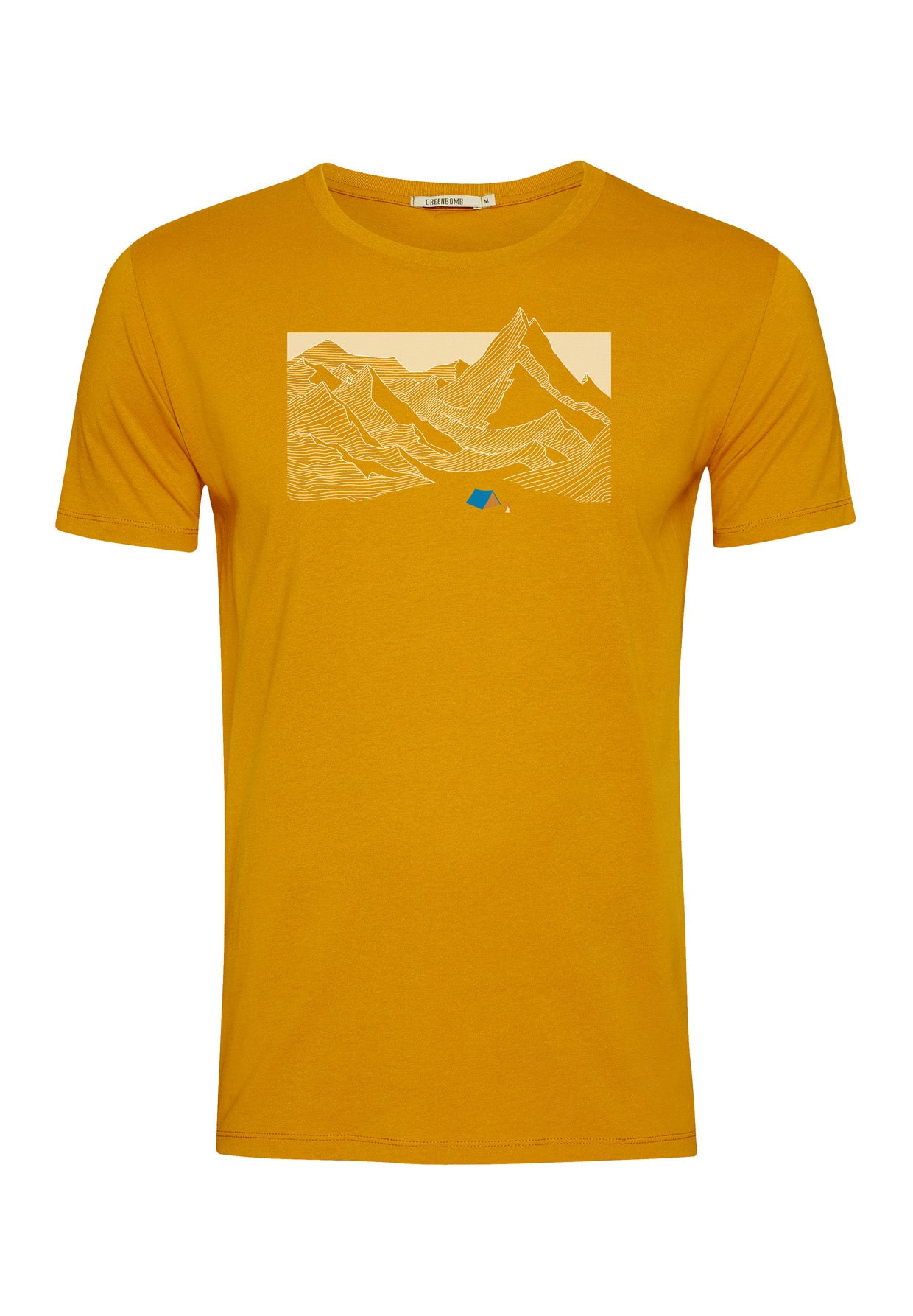 Ochre: Sportliches T-Shirt aus Bio-Baumwolle für Herren [16535]