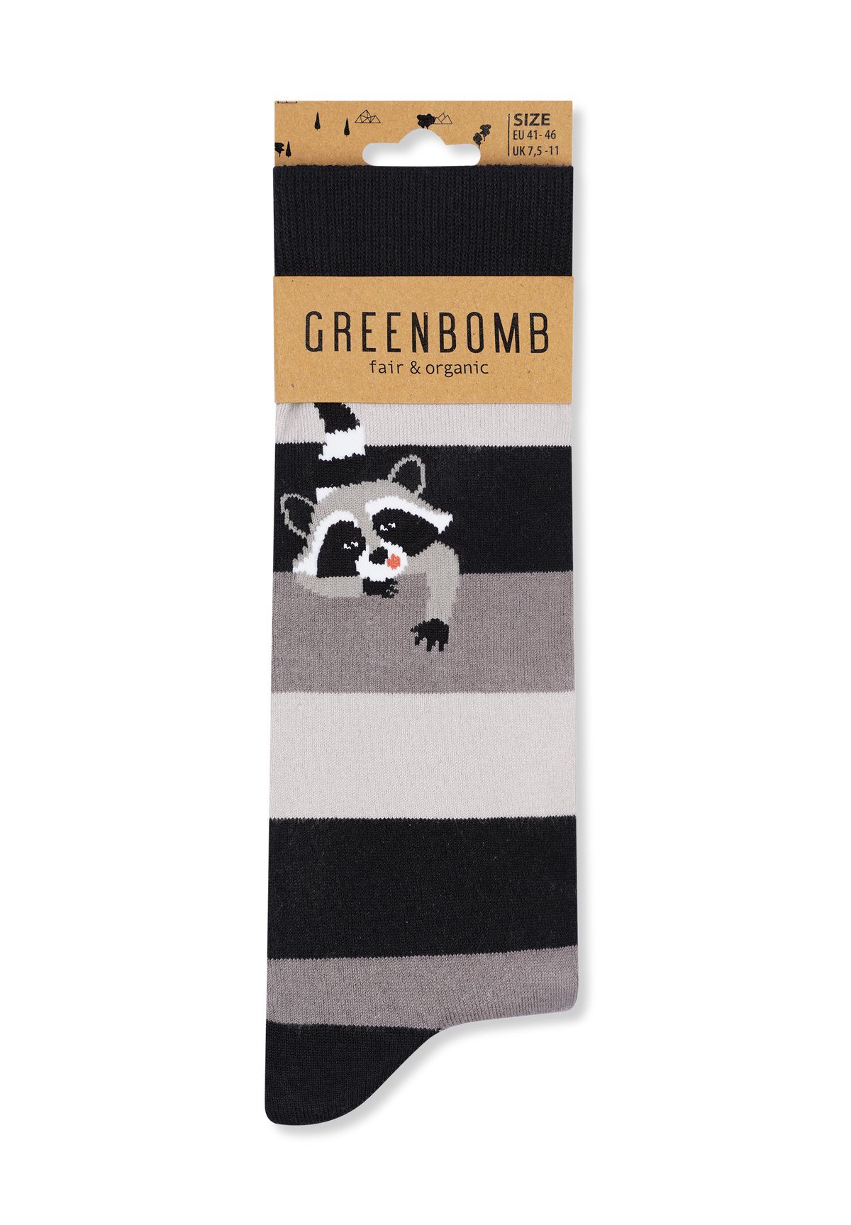 Weiß:  Lässige Socken aus Bio-Baumwoll Mix für Unisex [16545]