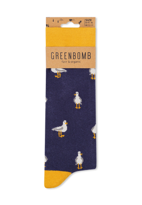 Weiß:  Lässige Socken aus Bio-Baumwoll Mix für Unisex [16549]