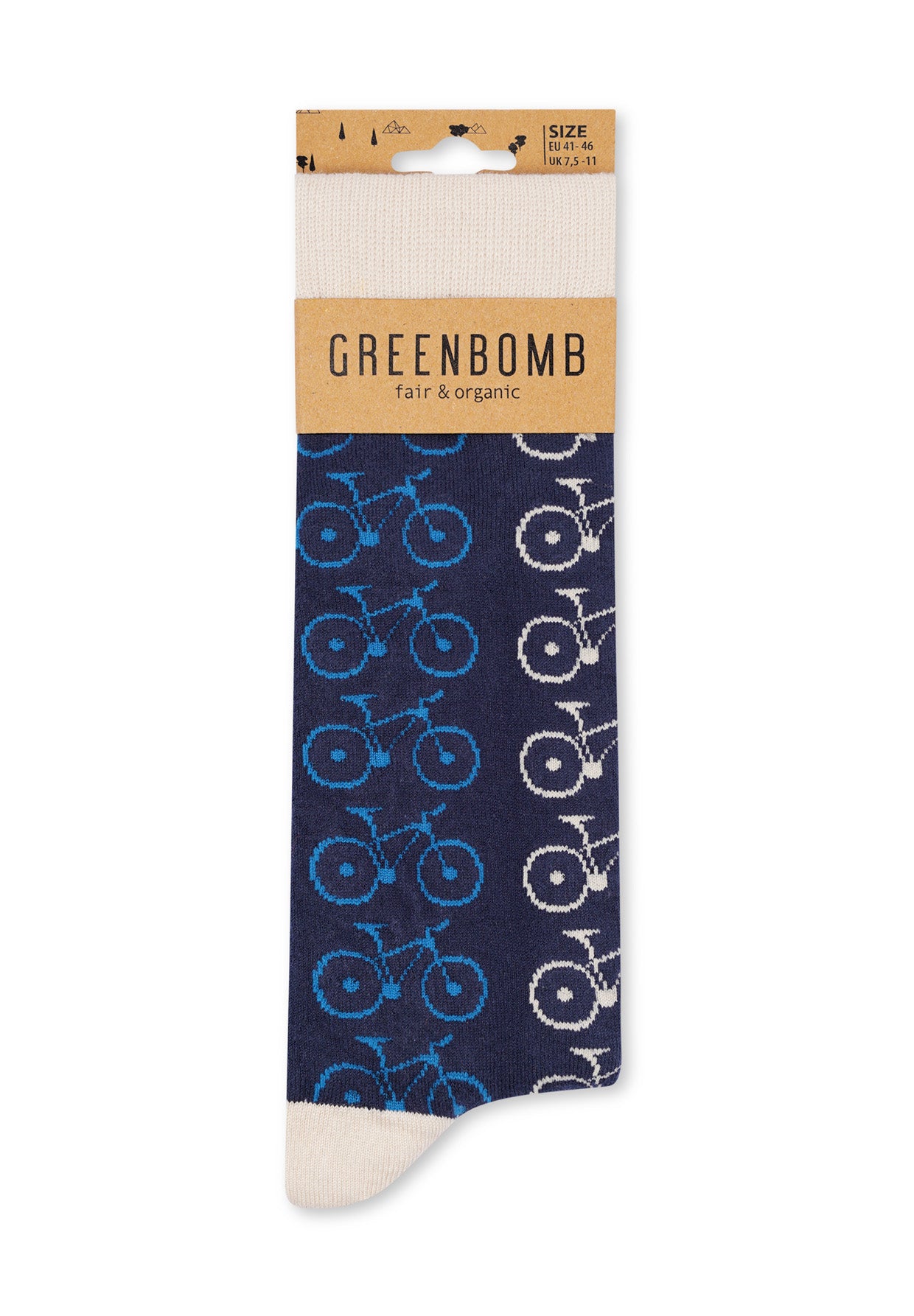 Mix: Lässige Socken aus Bio-Baumwoll Mix für Unisex [16563]