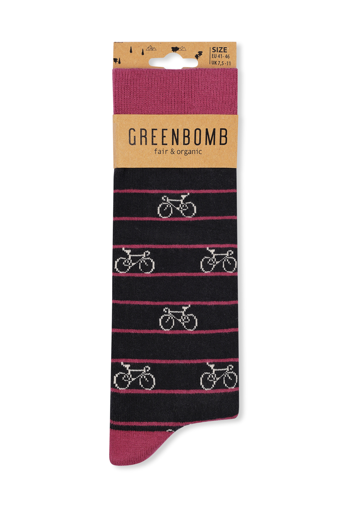 Weiß:  Lässige Socken aus Bio-Baumwoll Mix für Unisex [16569]