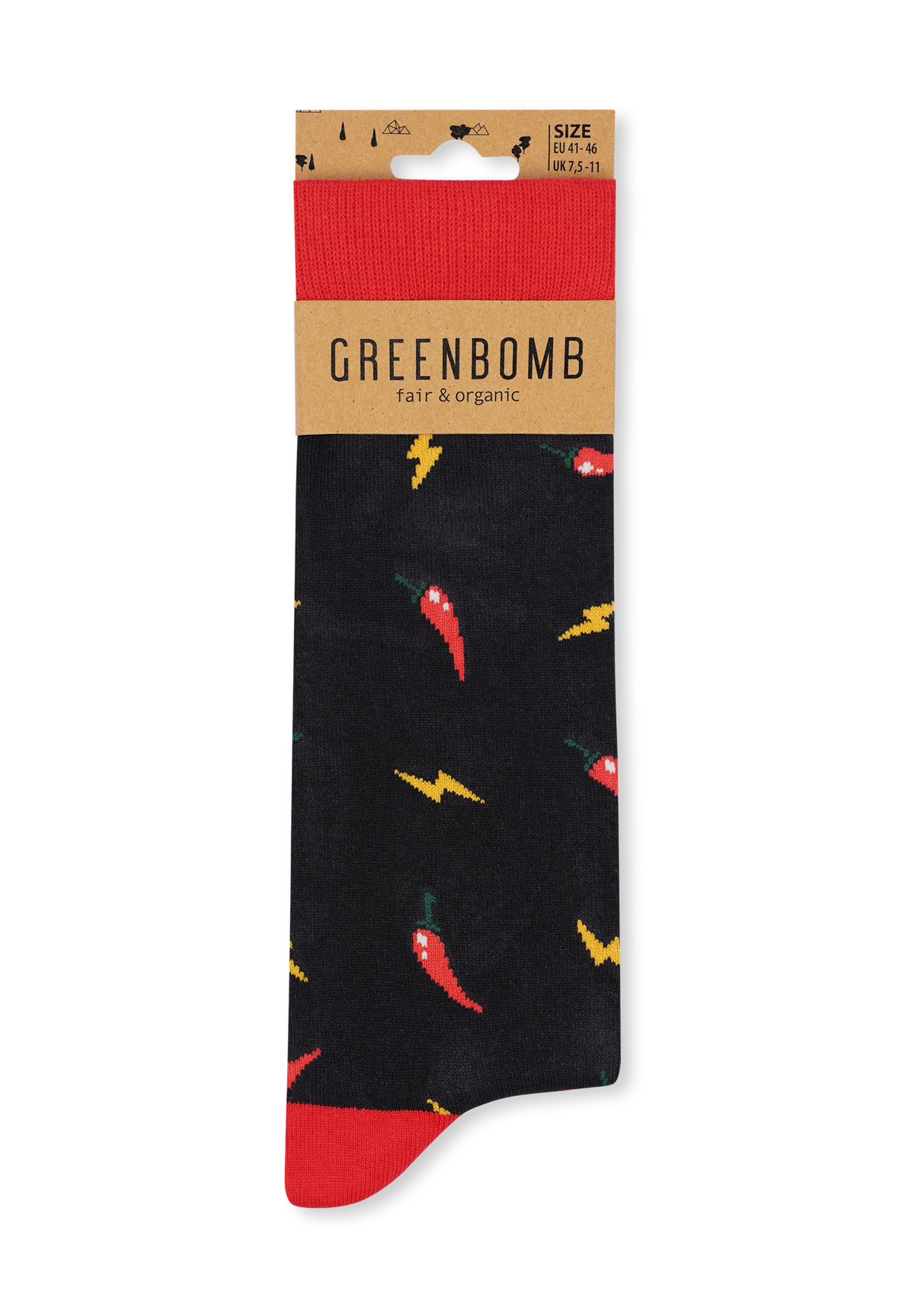 Mix: Lässige Socken aus Bio-Baumwoll Mix für Unisex [16573]