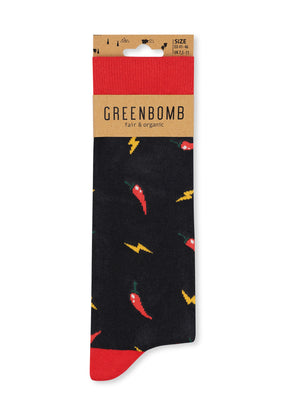Weiß:  Lässige Socken aus Bio-Baumwoll Mix für Unisex [16575]