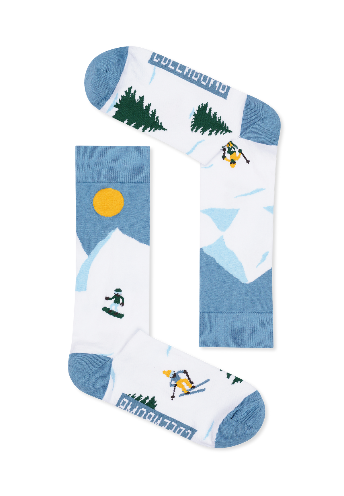 Weiß:  Lässige Socken aus Bio-Baumwoll Mix für Unisex [16576]