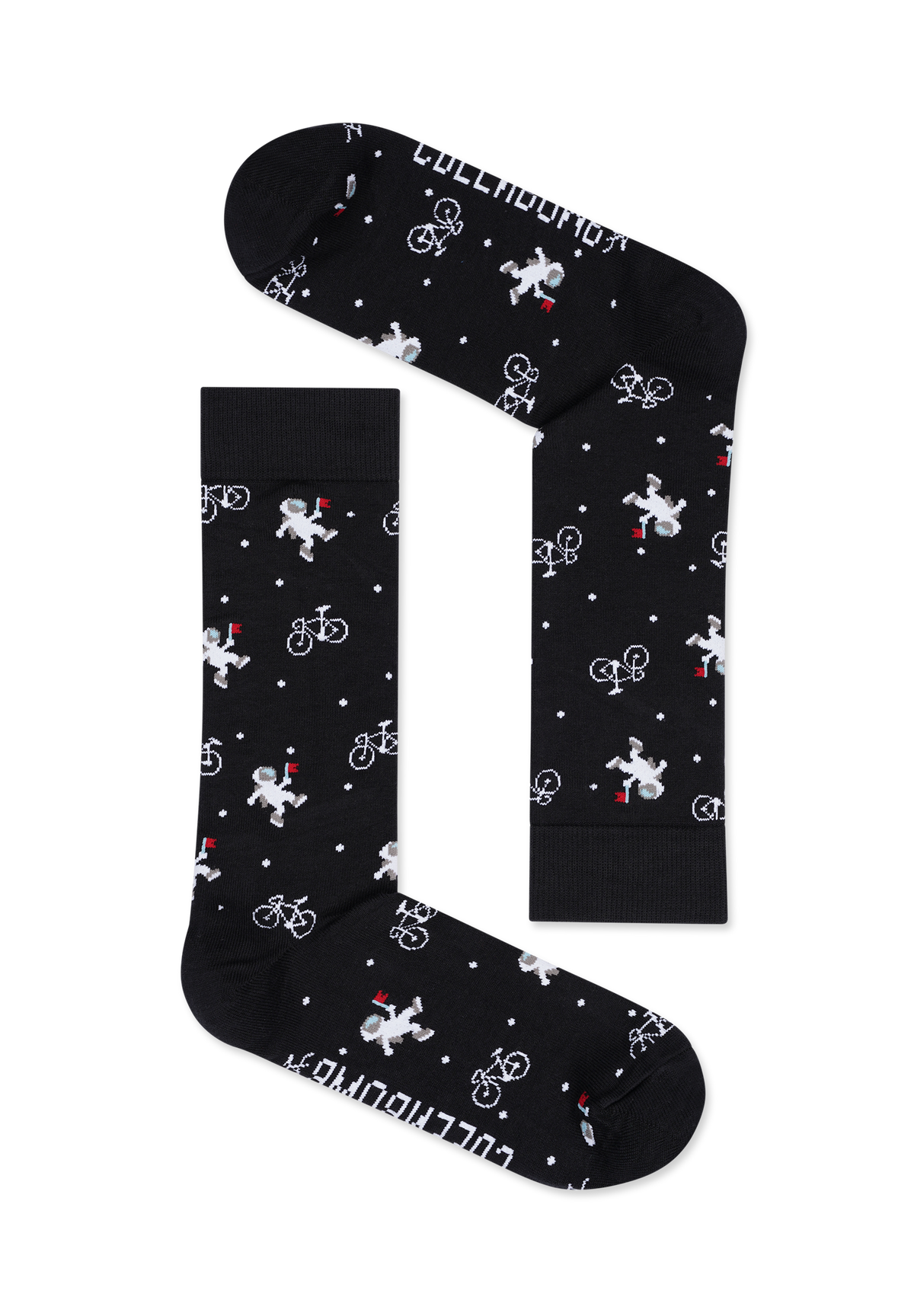 Weiß:  Lässige Socken aus Bio-Baumwoll Mix für Unisex [16580]