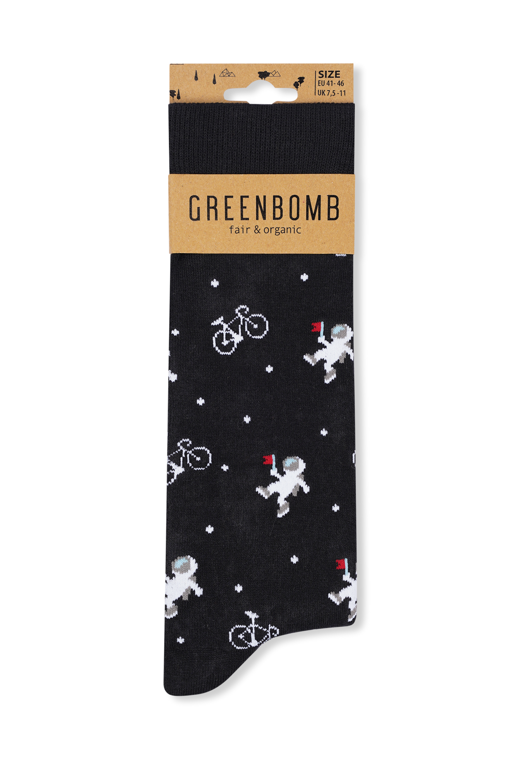 Mix: Lässige Socken aus Bio-Baumwoll Mix für Unisex [16581]