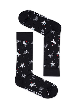 Grün:  Lässige Socken aus Bio-Baumwoll Mix für Unisex [16582]