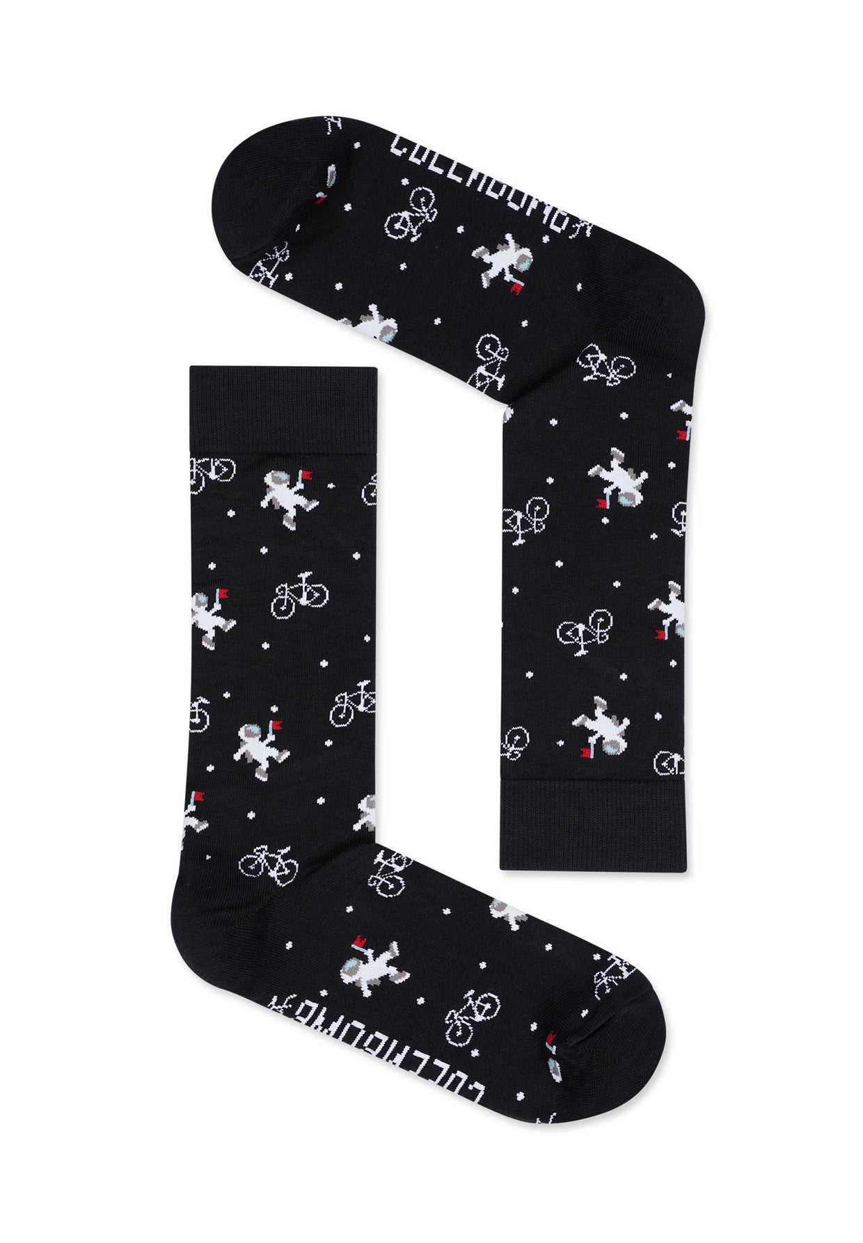 Weiß:  Lässige Socken aus Bio-Baumwoll Mix für Unisex [16582]