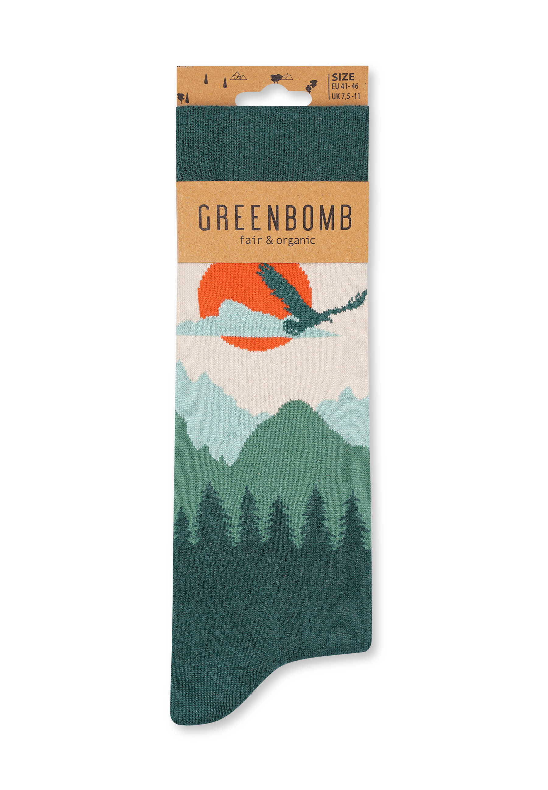 Mix: Lässige Socken aus Bio-Baumwoll Mix für Unisex [16585]