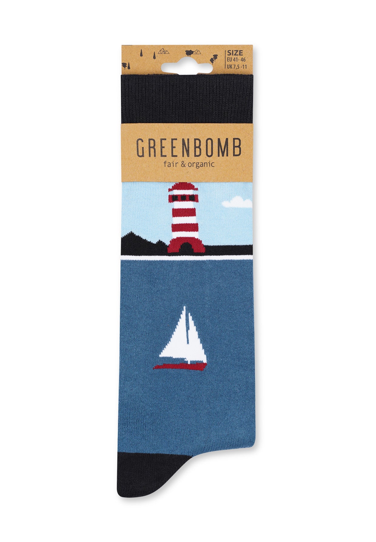 Mix: Lässige Socken aus Bio-Baumwoll Mix für Unisex [16595]