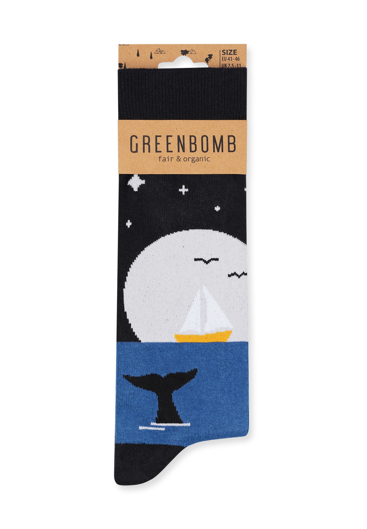 Weiß:  Lässige Socken aus Bio-Baumwoll Mix für Unisex [16597]
