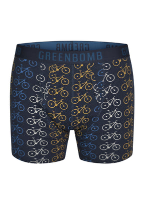 Navy: Gemütliche Trunk aus Bio-Baumwoll Mix für Herren [16606]