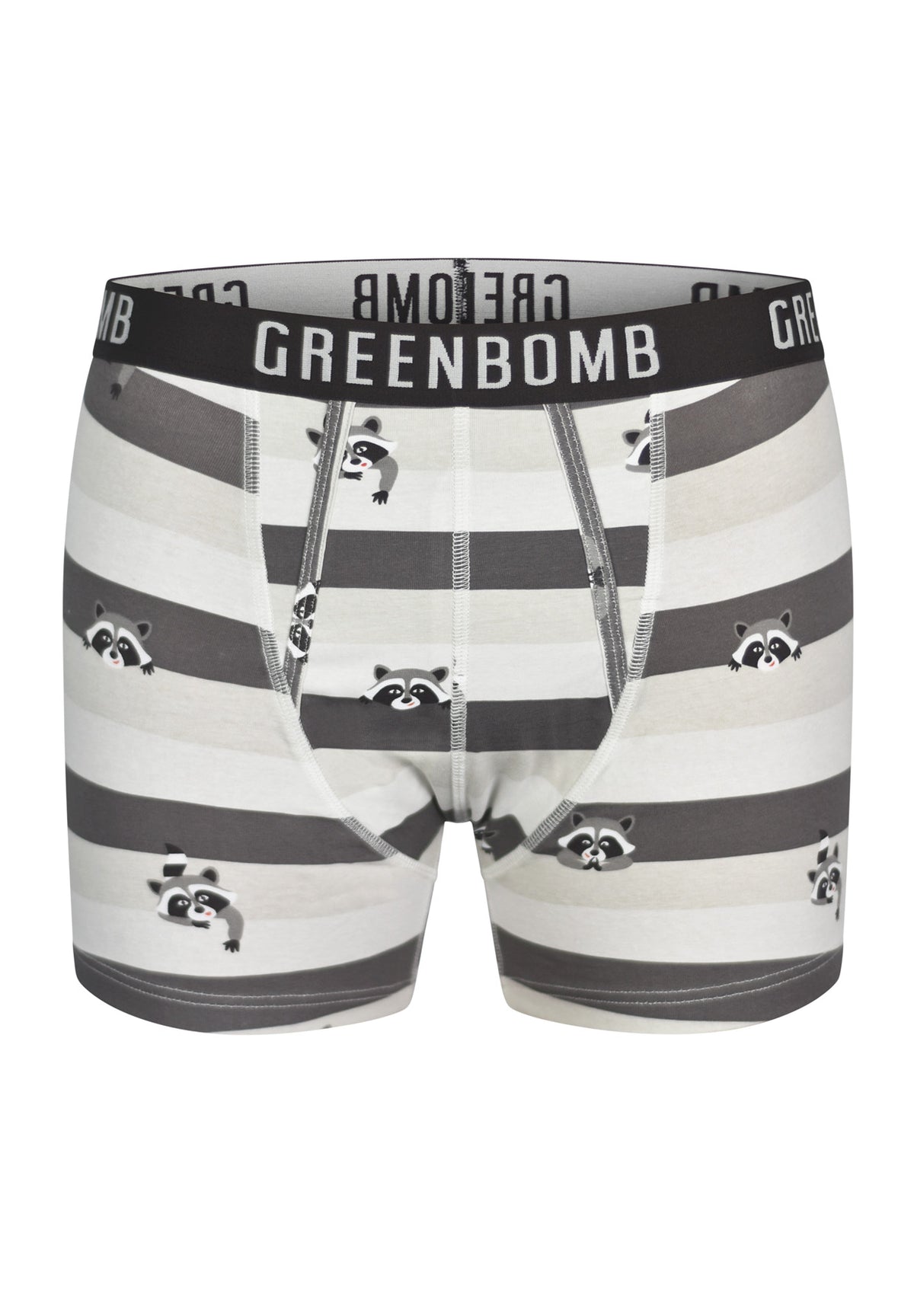 Heather Grey: Gemütliche Trunk aus Bio-Baumwoll Mix für Herren [16612]