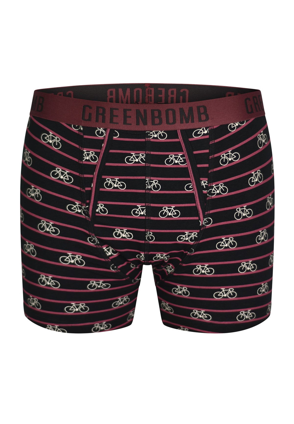 Black: Gemütliche Trunk aus Bio-Baumwoll Mix für Herren [16614]