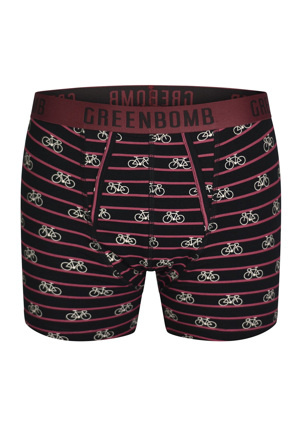 Black: Gemütliche Trunk aus Bio-Baumwoll Mix für Herren [16614]