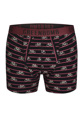 Black: Gemütliche Trunk aus Bio-Baumwoll Mix für Herren [16614]