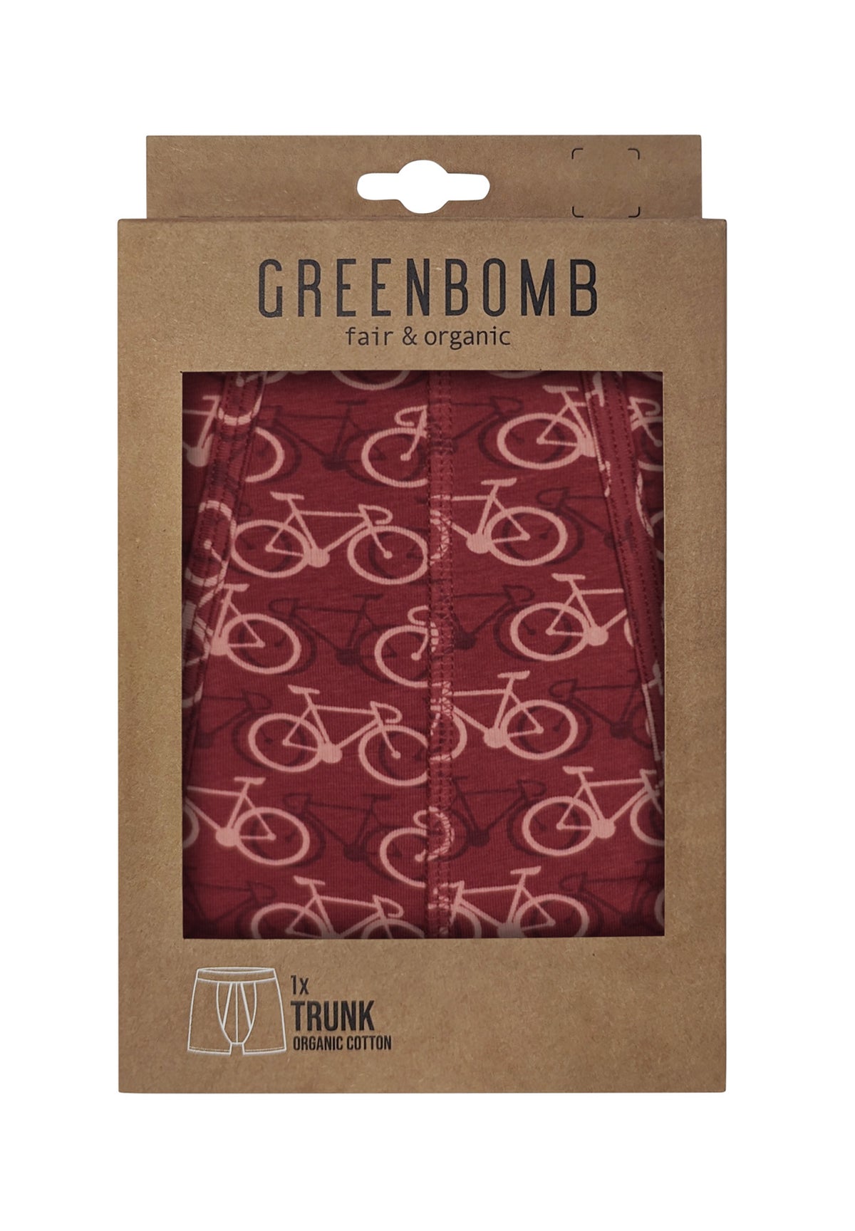 Velvet Rain: Gemütliche Trunk aus Bio-Baumwoll Mix für Herren [16617]