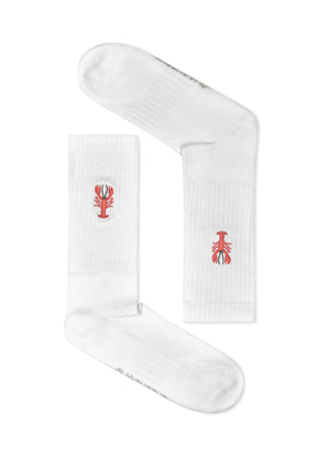 Weiß:  Lässige Socken aus Bio-Baumwoll Mix für Unisex [16629]