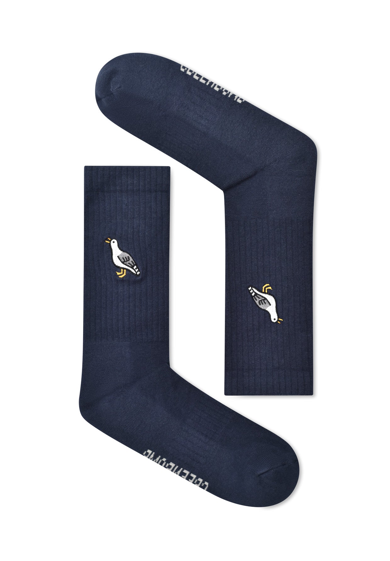 Blau:  Lässige Socken aus Bio-Baumwoll Mix für Unisex [16633]