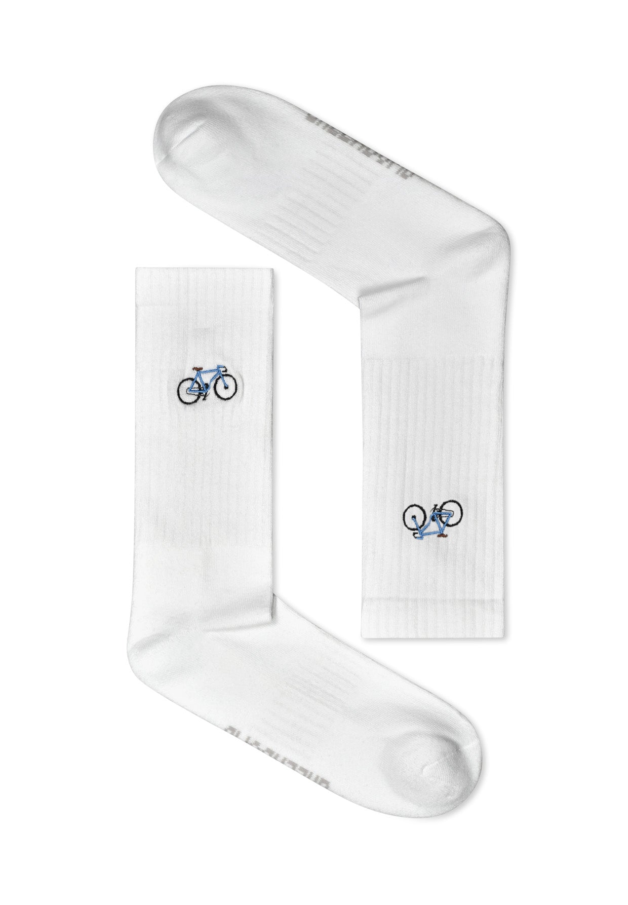White: Lässige Socken aus Bio-Baumwoll Mix für Unisex [16645]