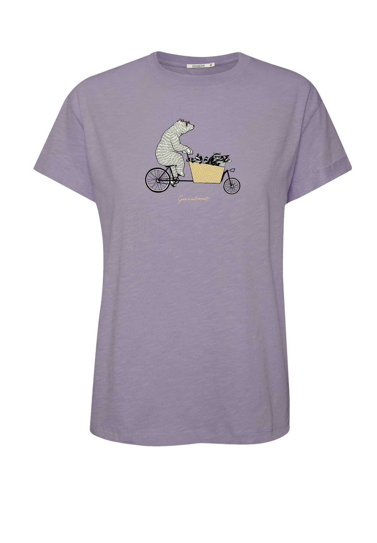 Lilac: Lässiges T-Shirt aus Bio-Baumwolle für Damen [16847]