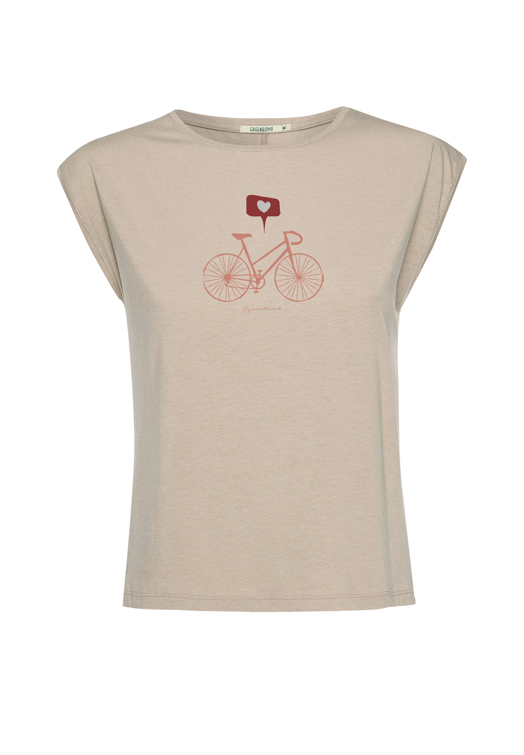Latte: Lässiges Shirt aus LENZING™ TENCEL™ Mix für Damen [16937]