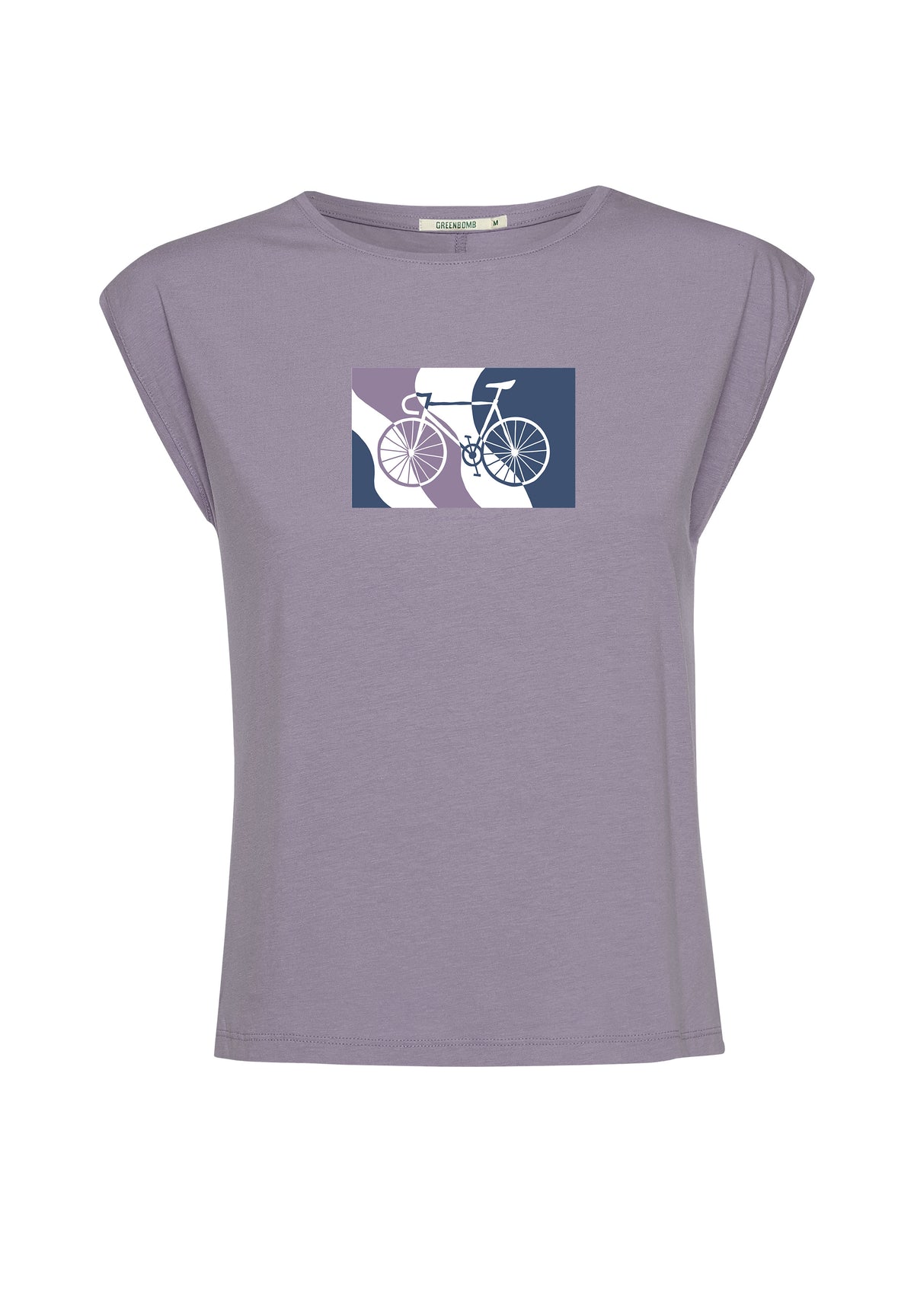 Lilac: Lässiges Shirt aus LENZING™ TENCEL™ Mix für Damen [17090]