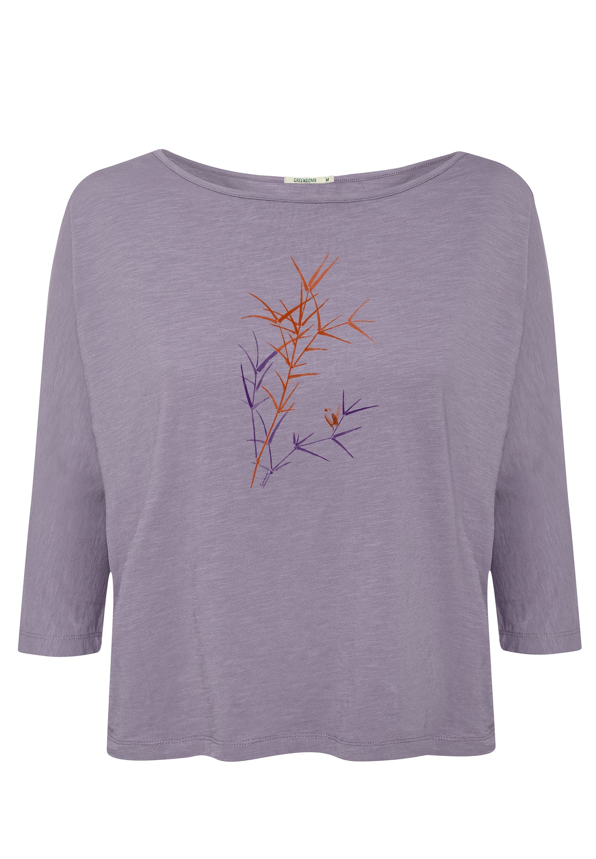 Lilac: Gemütliches Longsleeve aus Viskose (LENZING™ ECOVERO™) Mix für Damen [17129]
