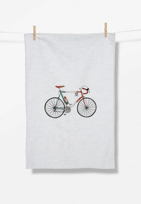 White: Praktisches Geschirrtuch aus Bio-Baumwolle für Unisex [17430]