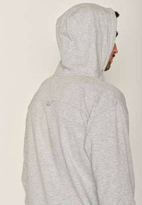 Heather Grey: Gemütlicher Hoodie aus Bio-Baumwolle für Herren [17510]