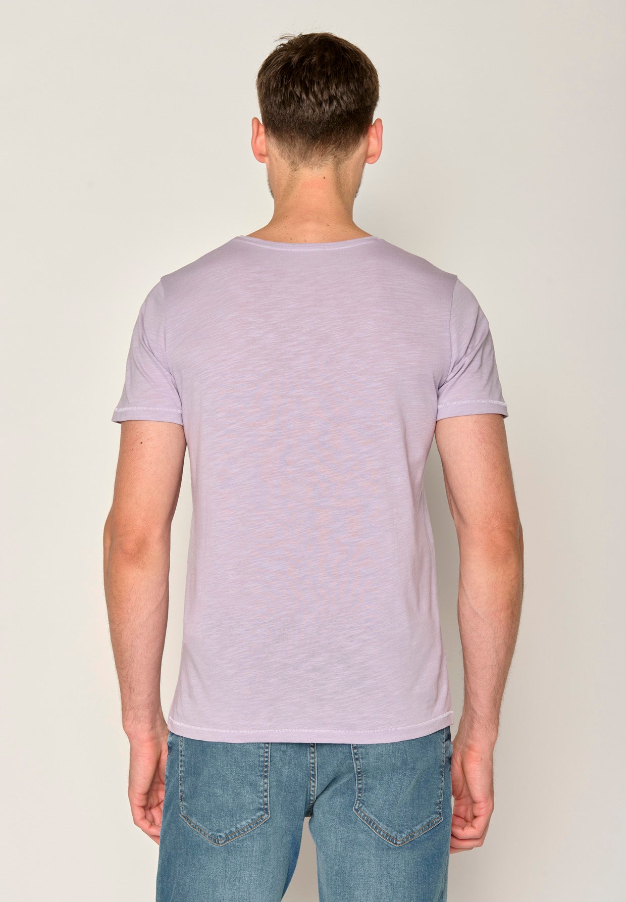 Lilac: Sportliches T-Shirt aus Bio-Baumwolle für Herren [17568]