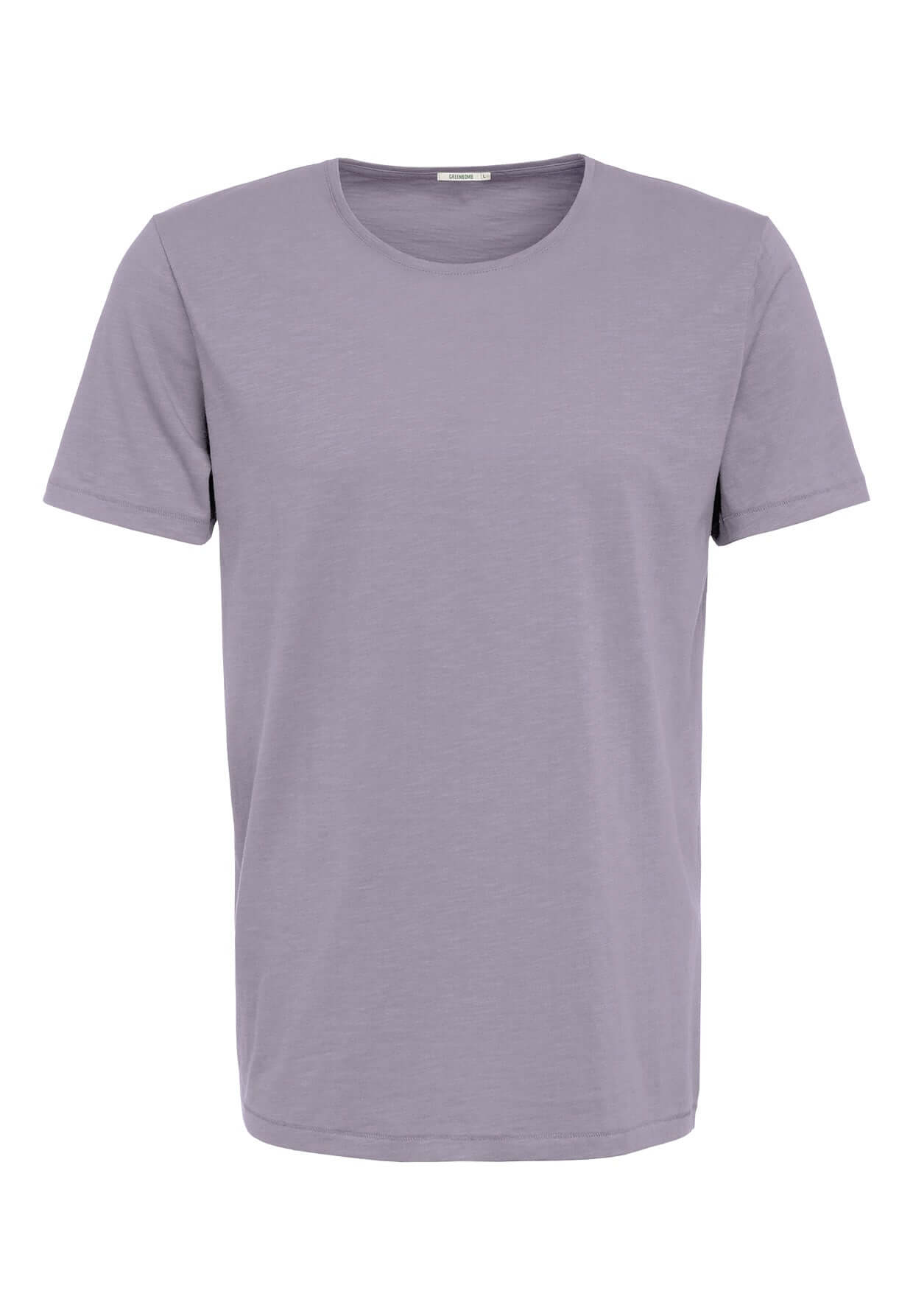 Lila:  Lässiges T-Shirt aus Bio-Baumwolle für Herren [17571]