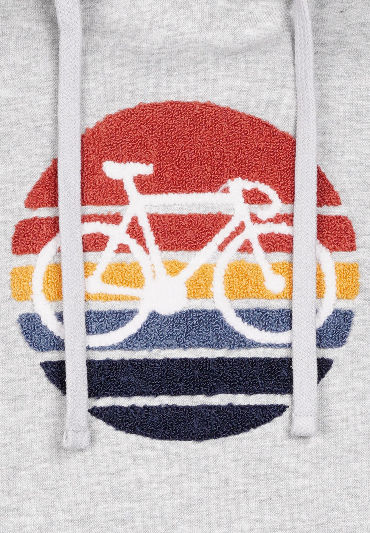 Heather Grey: Gemütlicher Hoodie aus Bio-Baumwolle für Herren [17654]