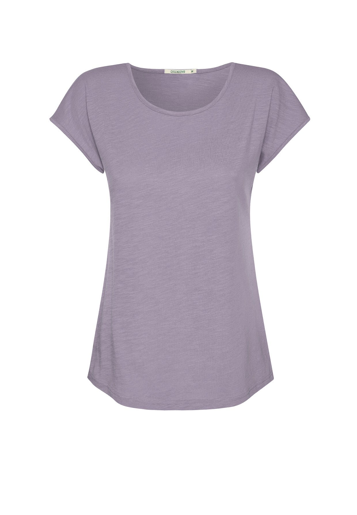 Lilac: Lässiges T-Shirt aus Bio-Baumwolle für Damen [17692]
