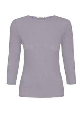 Lila:  Sportliches Longsleeve aus LENZING™ TENCEL™ Mix für Damen [17796]
