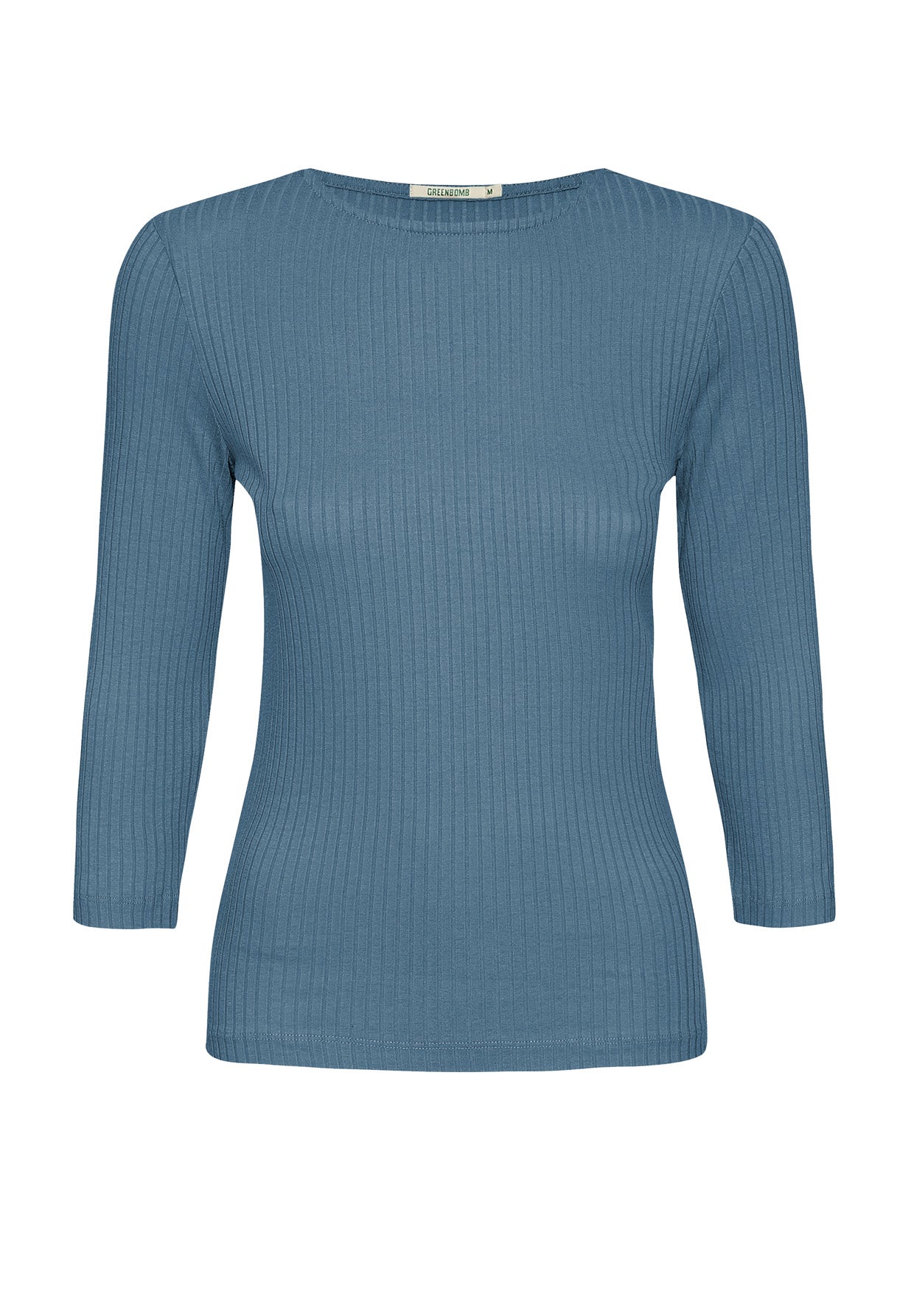 Blau:  Sportliches Longsleeve aus LENZING™ TENCEL™ Mix für Damen [17806]