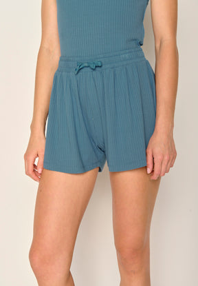 Sloppy Blue: Lässige Hose aus LENZING™ TENCEL™ Mix für Damen [17843]