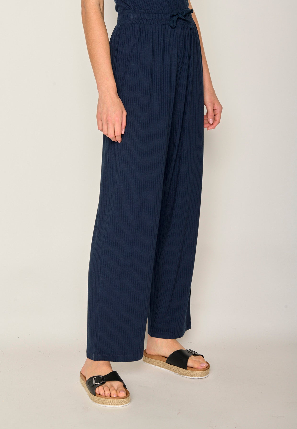 Blau:  Elegante Hose aus LENZING™ Tencel™ für Damen [17865]