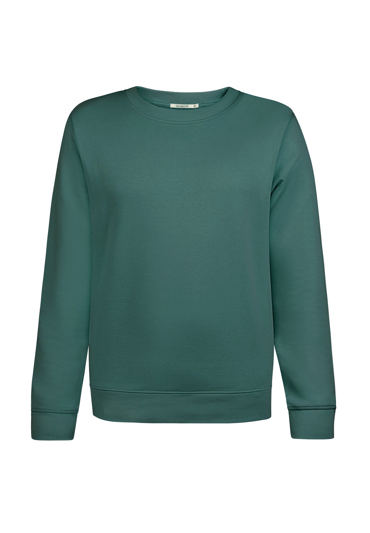 Jungle Green: Gemütliches Sweatshirt aus Bio-Baumwolle für Damen [17906]
