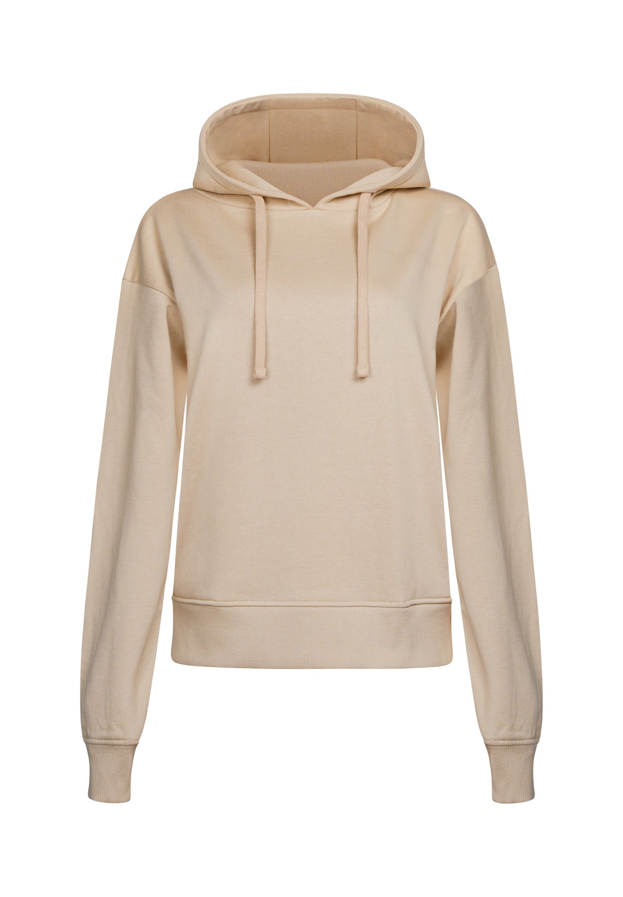 Braun:  Gemütlicher Hoodie aus Bio-Baumwoll Mix für Damen [17924]