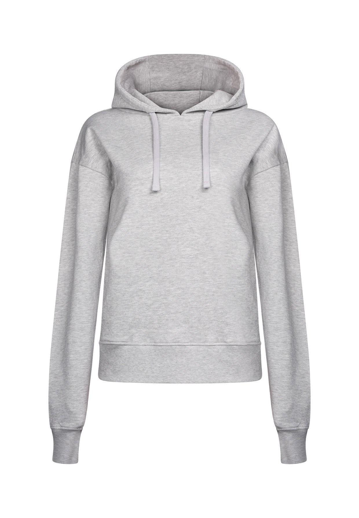 Grau:  Gemütlicher Hoodie aus Bio-Baumwoll Mix für Damen [17930]