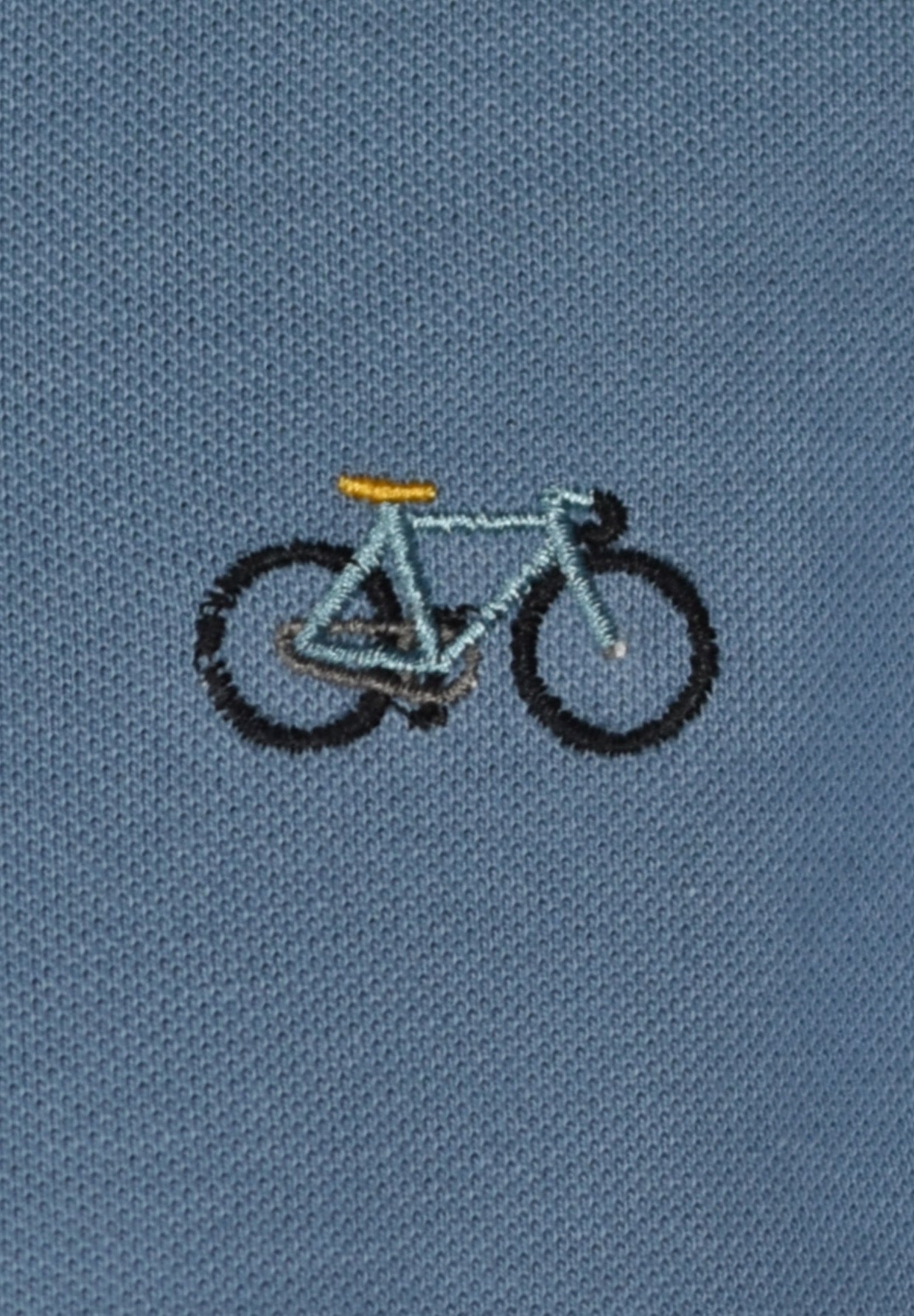 Sloppy Blue: Sportliches Polo aus Baumwoll-Mix für Herren [17981]