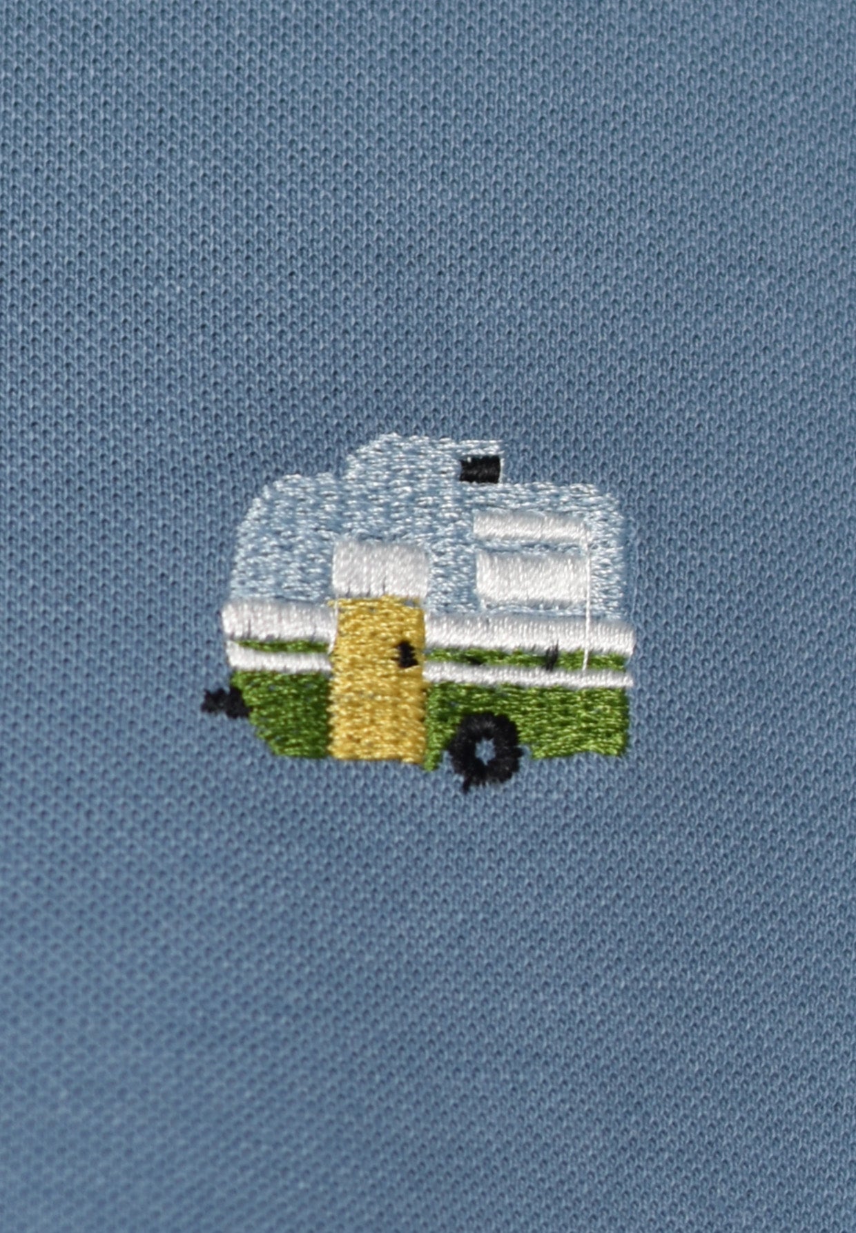 Blau:  Sportliches Polo aus Baumwoll-Mix für Herren [17994]
