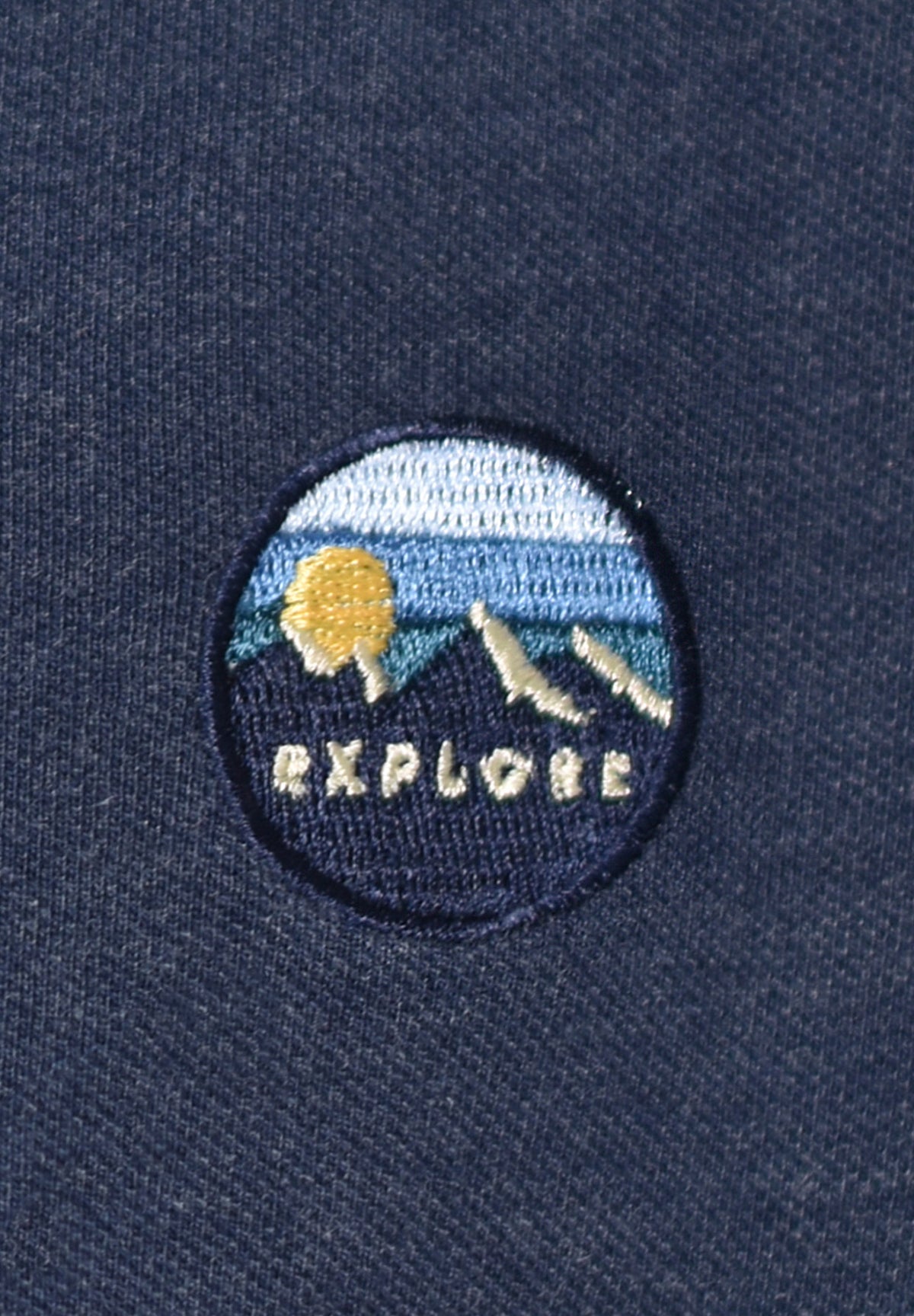 Navy: Sportliches Polo aus Baumwoll-Mix für Herren [18029]
