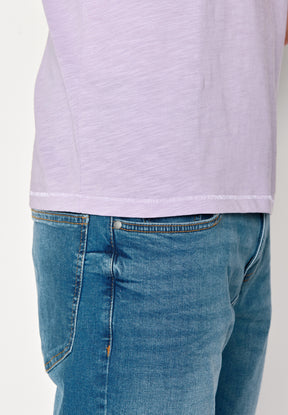 Lilac: Sportliches T-Shirt aus Bio-Baumwolle für Herren [18187]