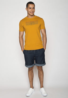 Ochre: Sportliches T-Shirt aus Bio-Baumwolle für Herren [18286]