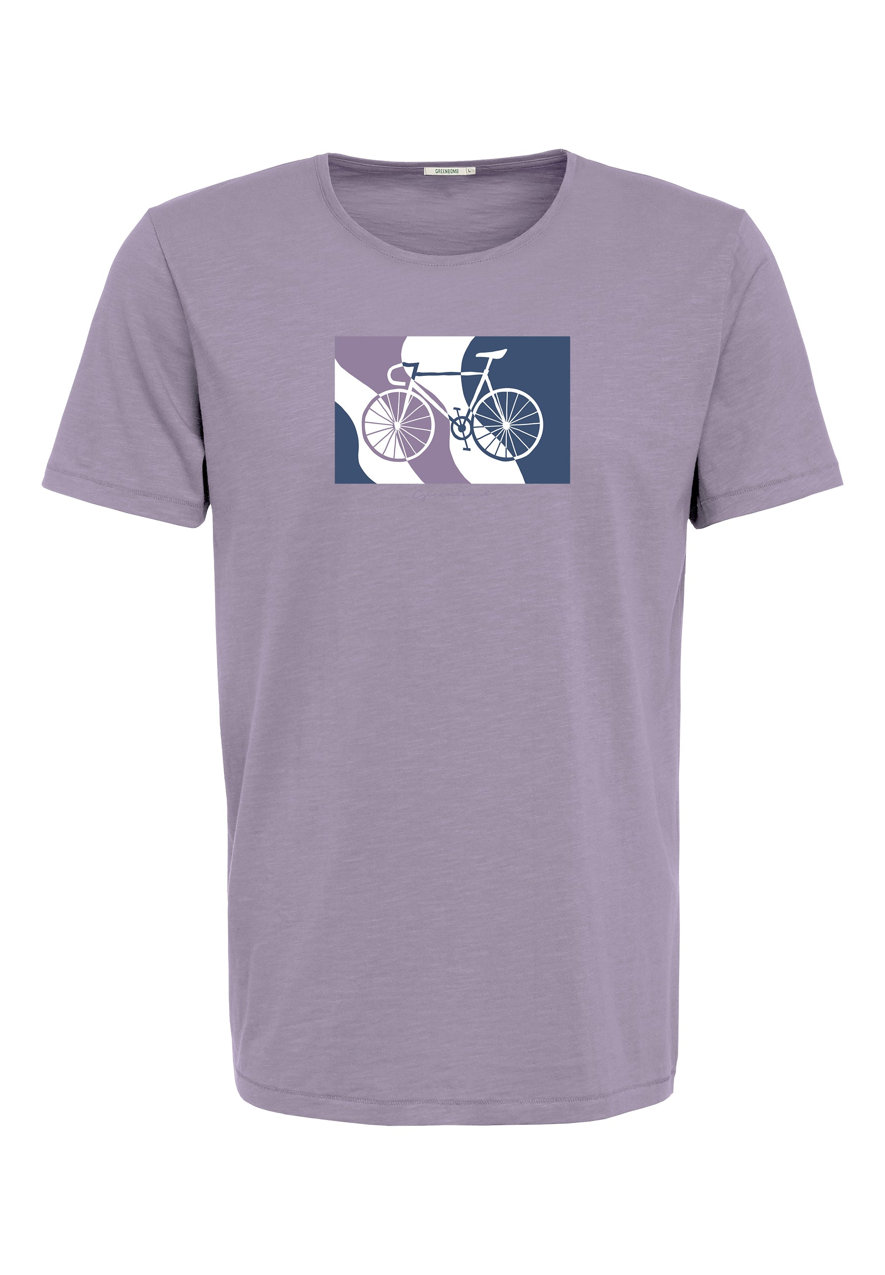 Lilac: Sportliches T-Shirt aus Bio-Baumwolle für Herren [18351]