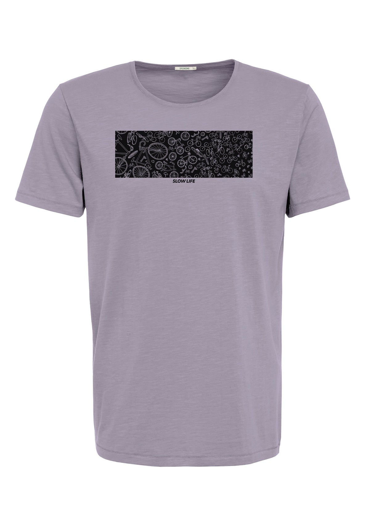 Lilac: Sportliches T-Shirt aus Bio-Baumwolle für Herren [18413]
