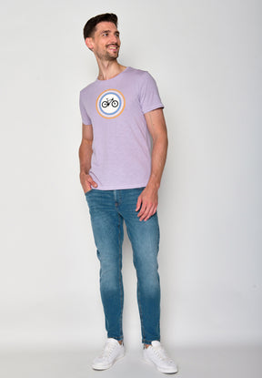 Lilac: Sportliches T-Shirt aus Bio-Baumwolle für Herren [18439]