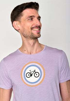 Lilac: Sportliches T-Shirt aus Bio-Baumwolle für Herren [18442]